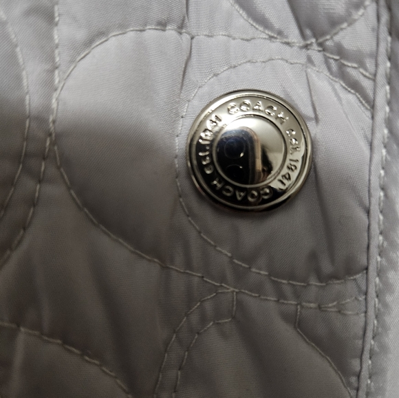 Coach quilted coat - Picture 2 of 5